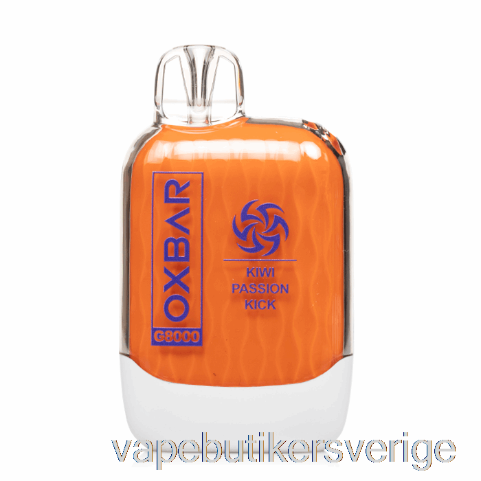 Vape Sverige Oxbar G8000 Engångs Kiwi Passion Kick